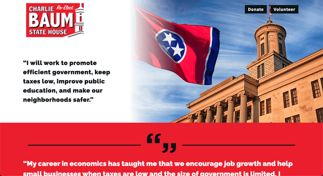 Charlie Baum for State House Representative