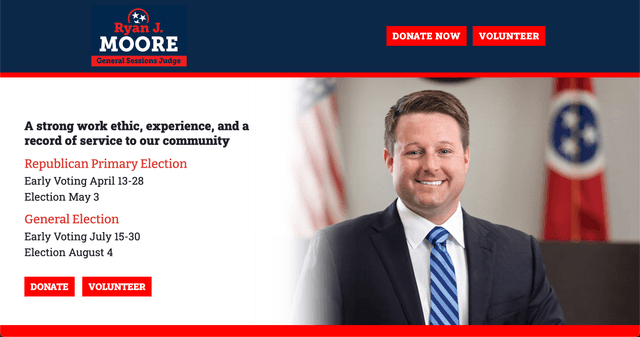 Ryan J. Moore for General Sessions Judge